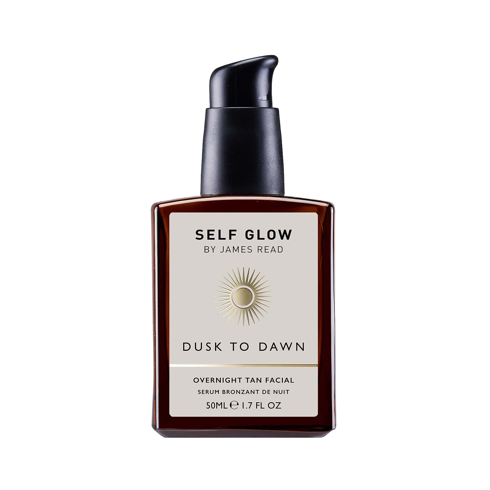 Self Glow by James Read Dusk to Dawn Overnight Tan Facial product image on a plain white background.